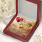 Couples Gifts, Nusre Wife Necklace Gifts From Husband, Wedding Anniversary Jewelry For Wife From Husband, Wife Birthday From Husband, To My Beautiful Girlfriend Message Card and Gift Box styles On Birthday, Christmas, Anniversary  Forever Love