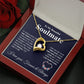 My Beautiful Soulmate Necklace My Last Everything, Promise Necklace For Her, Fiance Gifts For Her, Valentine Gifts For Future Wife With Message Card Box LED, Soulmate Necklace For Women, To My Wife Necklace copy Forever Love