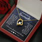 To My Beautiful Soulmate Necklace Gift, Soulmate for Wife Birthday Gifts from Husband, Wedding for Women, Soulmate Gifts, Message Card and Necklace Gifts Box Gift Box Styles on Birthday, Wedding, Anniversary, Valentine Forever Love