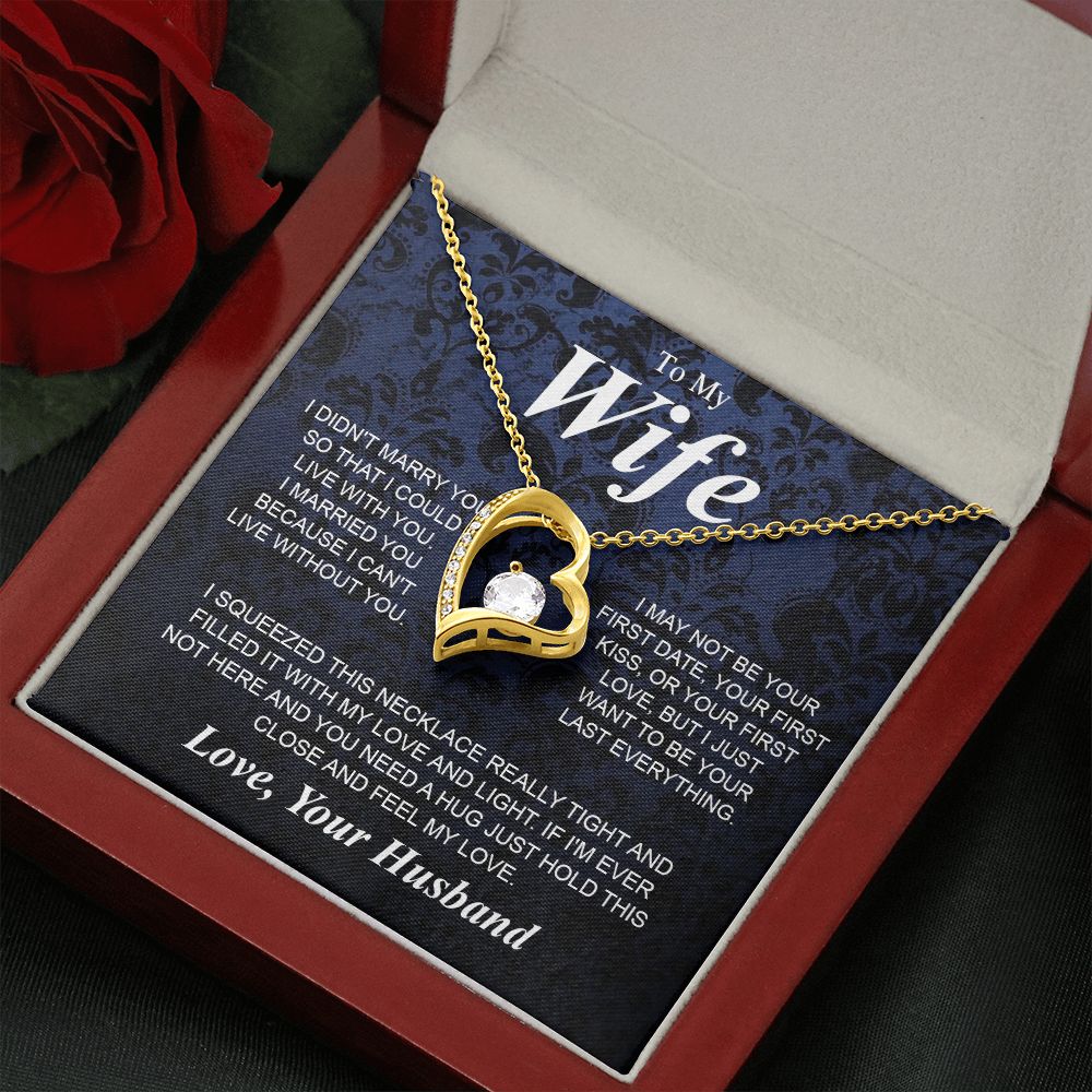 To My Soulmate Necklace Gifts for Wife from Husband, Soulmate Valentine Gifts, Gift for Soulmate Necklace Message Card and Necklace Gift Box Gift Box Styles on Birthday, Wedding, Anniversary, Valentine Forever Love