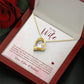 Couples Gifts,My Wife Girlfriend Necklace Gifts From Husband, Wedding Anniversary Jewelry For Wife From Husband, Wife Birthday From Husband, To My Beautiful Wife Girlfriend Message Card and Gift Box styles On Birthday, Christmas, Anniversary  Forever Love