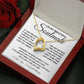 To My Beautiful Soulmate Necklace, Soulmate Jewelry For Women, Wife Necklace From Husband, Soulmate Gifts For Her, To My Future Wife Necklace Message Card and Necklace Gift Box Gift Box Styles on Birthday, Wedding, Anniversary, Valentine Forever Love