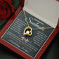My Beautiful Soulmate Necklace Future Wife Gifts, Promise Necklace For Her, Fiance Gifts For Her, Valentine Gifts For Soulmate With Message Card Box LED, Soulmate Necklace For Women, To My Wife Necklace Forever Love