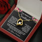 Soulmate Necklace Gifts from Husband, Wedding Gifts for Wife from Husband, Wife Birthday Gifts from Husband, To My Wife Necklace Message Card and Necklace Gifts Box Gift Box Styles on Birthday, Wedding, Anniversary, Valentine Forever Love