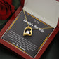 to My Smokin Hot Wife Necklace Future Wife Gifts, Promise Necklace For Her, Fiance Gifts For Her, Valentine Birthday Gifts For Future Wife With Message Card Box LED, Soulmate Necklace For Women, To My Wife Necklace Forever Love