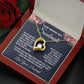 Soulmate Necklace Gifts from Husband, Wedding Anniversary Gifts for Wife from Husband, Wife Birthday Gifts from Husband, To My Wife Necklace Message Card and Necklace Gifts Box Gift Box Styles on Birthday, Wedding, Anniversary, Valentine Forever Love