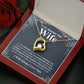 Gifts For Wife Birthday Gifts From Husband Necklace Valentines Day, Necklace for Future Soulmate, Wedding Birthday Jewelry for Wife Necklace Gifts from Husband - Soulmate Gift Necklace with Message Card and Gift Box Forever Love