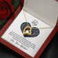 To My Wife Every Passing Second Gift Wife From Husband, Jewelry For Women, Jewelry For Wife, Love Knot Meaningful Necklace Message Card and Gift Box Styles on Birthday, Christmas, Anniversary Forever Love