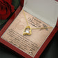 Couples Gifts, Nusre Wife Necklace Gifts From Husband, Wedding Anniversary Jewelry For Wife From Husband, Wife Birthday From Husband, To My Soulmate Message Card and Gift Box styles On Birthday, Christmas, Anniversary  Forever Love
