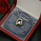 Soulmate Necklace Gift From Husband, Anniversary Romantic Gifts for Wife from Husband, Soulmate Anniversary Gifts Message Card and Necklace Gifts Box Gift Box Styles on Birthday, Wedding, Anniversary, Valentine Forever Love