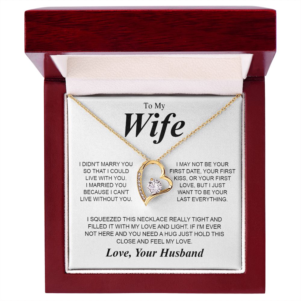 To My Beautiful Soulmate Necklace Gifts for Wife from Husband, Soulmate Valentine Gifts, Gift for Soulmate Necklace Message Card and Necklace Gift Box Gift Box Styles on Birthday, Wedding, Anniversary, Valentine Forever Love