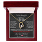My Beautiful Wife Necklace Future Wife Gifts, Promise Necklace For Her, Fiance Gifts For Her, Valentine Gifts For Soulmate From Husband With Message Card Box LED, Soulmate Necklace For Women, To My Wife Necklace Forever Love