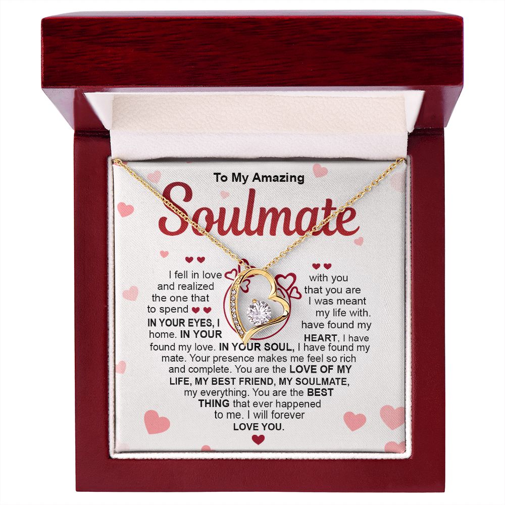 to my soulmate Forever Love