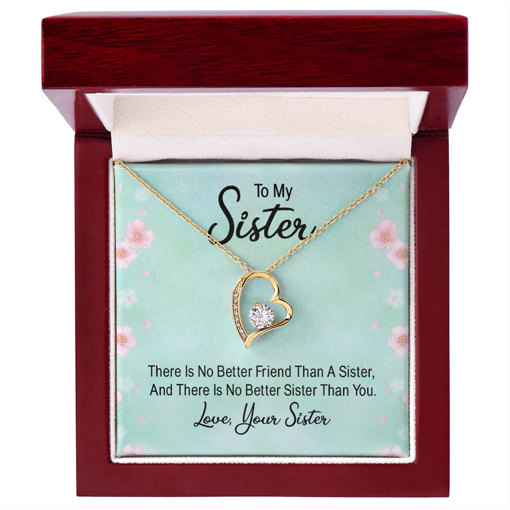Couples Gifts, To My Sister Necklace Gifts From Husband, Wedding Anniversary Jewelry For Wife From Husband, Wife Birthday From Husband, To My Soulmate Message Card and Gift Box styles On Birthday, Christmas, Anniversary  Forever Love