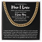 Gii-BoyAllneck-11C50 CUBAN CHAIN