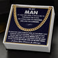 Gii-BoyAllneck-12C16 CUBAN CHAIN