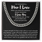 Gii-BoyAllneck-11C50 CUBAN CHAIN