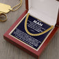 Gii-BoyAllneck-12C16 CUBAN CHAIN