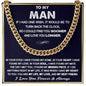 Gii-BoyAllneck-12C16 CUBAN CHAIN