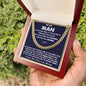 Gii-BoyAllneck-12C16 CUBAN CHAIN