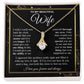 To My Soulmate Necklace Gift for Her, Wife Gifts From Husband, Anniversary Gifts For Wife From Husband To My Soulmate Necklace Message Card and Necklace Gift Box Gift Box Styles on Birthday, Wedding, Anniversary, Valentine Allruing Necklace