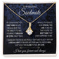 To My Soulmate Necklace for Women, Necklaces For Wife from Husband, Soulmate Necklace to My Future Wife, Necklace For Girlfriend with Message Card and Necklace Gift Box Gift Box Styles on Birthday, Christmas, Wedding, Anniversary Allruing Necklace
