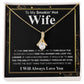 Gifts For Wife Birthday Gifts From Husband Necklace Valentines Day, Necklace for Future Soulmate, Valentine Necklace Jewelry for Wife Necklace Gifts from Husband - Soulmate Gift Necklace with Message Card and Gift Box Allruing Necklace