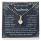 Soulmate Necklace Gift for Her, Soulmate Jewelry, Necklace for Future Wife, Anniversary Valentine Jewelry for Wife Necklace Gifts from Husband - Soulmate Gift Necklace with Message Card and Gift Box Allruing Necklace