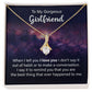 Couples Gifts, Gorgeous Girlfriend Necklace Gifts From Husband, Wedding Anniversary Jewelry For Wife From Husband, Wife Birthday From Husband, To My Soulmate Message Card and Gift Box styles On Birthday, Christmas, Anniversary  Allruing Necklace