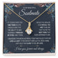 To My Soulmate Necklace Women, Necklaces For Wife from Husband, Soulmate Necklace to My Future Wife, Necklace For Soulmate with Message Card and Necklace Gift Box Gift Box Styles on Birthday, Christmas, Wedding, Anniversary Allruing Necklace