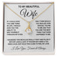 Soulmate Necklace Gifts From Husband, For Soulmate From Husband, Wife Gifts From Husband, Necklaces For Soulmate From Husband To My Wife Necklace Message Card and Necklace Gift Box Gift Box Styles on Birthday, Wedding, Anniversary, Valentine Allruing Neck