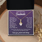 To My Soulmate Necklace Gift for Her, Soulmate Jewelry, Necklaces for Wife from Husband, Valentine To My Wife Necklace, Soulmate Gifts, Necklace Message Card and Gift Box Styles on Birthday, Wedding, Anniversary, Valentine Allruing Necklace