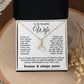 Gifts for Wife Necklace from Husband, Gifts for Wife from Husband, Valentine Gifts for Her Gifts Soulmate Message Card and Necklace Gift Box Gift Box Styles on Birthday, Wedding, Anniversary, Valentine Allruing Necklace