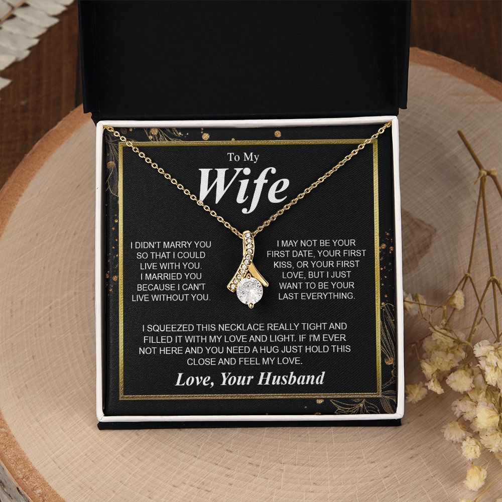 Valentine Gifts To My Soulmate Necklace Gifts for Wife from Husband, Soulmate Valentine Gifts, Gift for Soulmate Necklace Message Card and Necklace Gift Box Gift Box Styles on Birthday, Wedding, Anniversary, Valentine Allruing Necklace