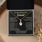 Couples Gifts, Necklace To My Hot Soulmate Necklace Gifts For My Wife with Future Wife Soulmate Girlfriend Necklaces Customer Name Message Card and Gift Box styles On Birthday, Christmas, Anniversary Allruing Necklace