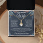 to My Wife Necklace, Soulmate Jewelry for Women, Wife Gifts from Husband, Wedding Necklace for Wife Soulmate Gifts Future Wife Necklace Message Card and Gift Box Styles on Birthday, Wedding, Anniversary, Valentine Allruing Necklace