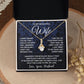 Wife Necklace Gifts From Husband, For Wife From Husband, Soulmate Valentine Gifts From Husband, Necklaces For Wife From Husband To My Wife Necklace Message Card and Necklace Gift Box Gift Box Styles on Birthday, Wedding, Anniversary, Valentine Allruing Ne