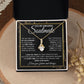 To My Amazing Solmate Necklace Gift From Husband To My Badass Wife Pendant Valentine Jewelry with Message Card and Gift Box. Gift for Wife. Necklace Gift Set for Wife Necklace Gifts Box Gift Box Styles Allruing Necklace