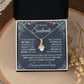 To My Soulmate Necklace Women, Necklaces For Wife from Husband, Soulmate Necklace to My Future Wife, Necklace For Soulmate with Message Card and Necklace Gift Box Gift Box Styles on Birthday, Christmas, Wedding, Anniversary Allruing Necklace