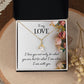 To My Love Necklace I Love You Not Only Gifts For Her Unique Necklaces For Wife From Valentines Day Anniversary Birthday For Her, Love Knot Meaningful Necklace Message Card and Gift Box Styles on Birthday, Christmas, Anniversary Allruing Necklace