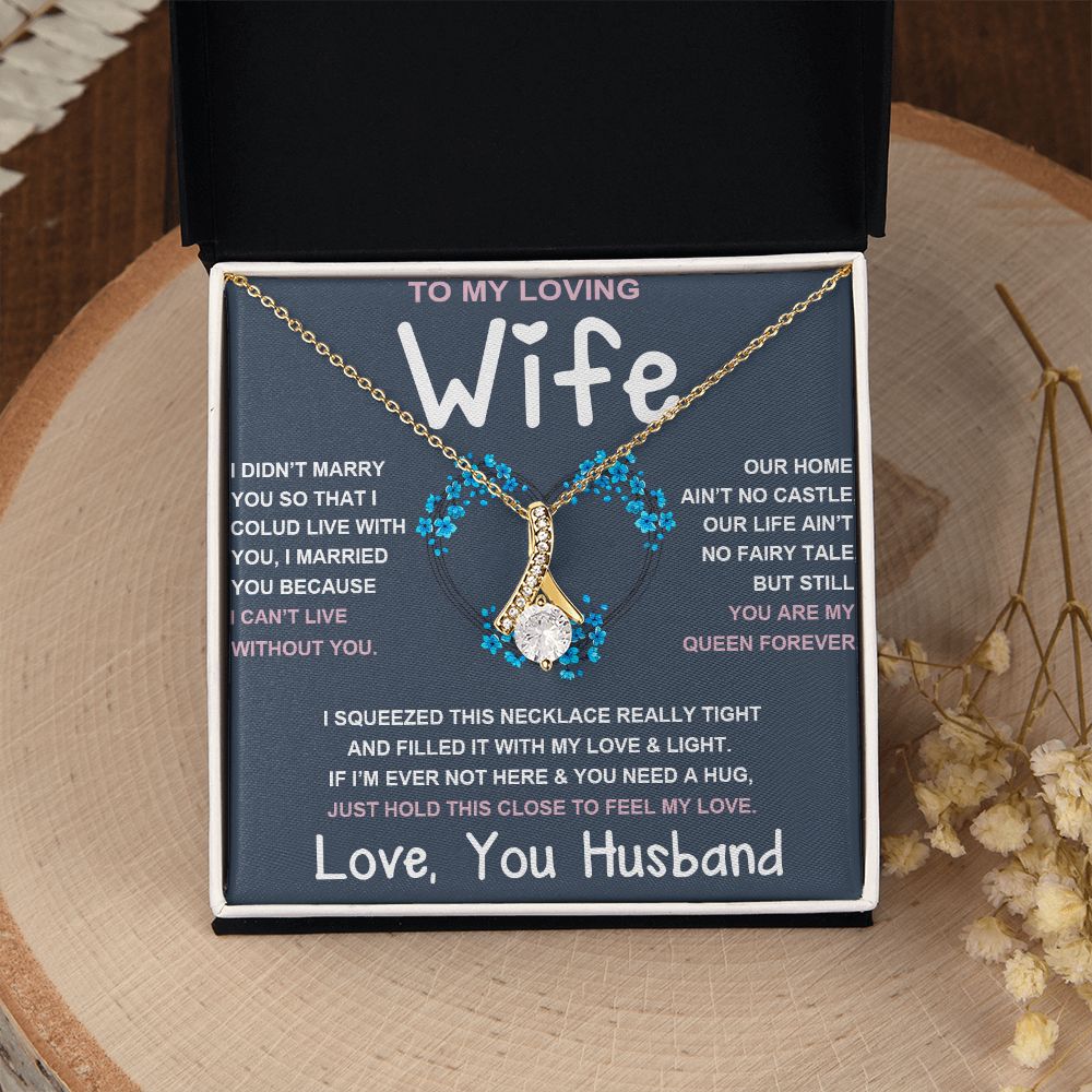 Soulmate Necklace For Women, To My Future Wife, Soulmate Gifts For Her, Future Wife Necklace, Necklaces For Girlfriend, To My Wife Necklace, Wife Necklace From Husband Necklace Message Card and Gift Box Styles on Birthday, Christmas, Valentine Allruing Ne