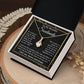 Soulmate Necklace Gift for Her, Soulmate Jewelry, Necklace for Future Wife, Valentine Jewelry for Wife Necklace Gifts from Husband - Soulmate Gift Necklace with Message Card and Gift Box Allruing Necklace