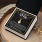 Gifts For Wife Birthday Gifts From Husband Necklace Valentines Day, Necklace for Future Soulmate, Valentine Necklace Jewelry for Wife Necklace Gifts from Husband - Soulmate Gift Necklace with Message Card and Gift Box Allruing Necklace