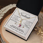 Personalized Valentine Gift For Wife, To My Soulmate Necklace For Women, Soulmate Jewelry, To My Wife Necklace From Husband, Necklace Custom Name Message Card and Gift Box Styles on Birthday, Christmas, Wedding, Anniversary Allruing Necklace