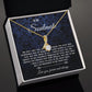 To My Soulmate Necklace Gift, Necklaces For Wife from Husband, Soulmate Necklace to My Beautiful Wife, Necklace For Soulmate with Message Card and Necklace Gift Box Gift Box Styles on Birthday, Christmas, Wedding, Anniversary, Valentine Allruing Necklace