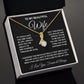 Soulmate Necklace Gifts From Husband, For Wife From Husband, Wife Gifts From Husband, Necklaces For Wife From Husband To My Wife Necklace Message Card and Necklace Gift Box Gift Box Styles on Birthday, Wedding, Anniversary, Valentine Allruing Necklace