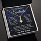 Soulmate Necklace from Husband, Anniversary Romantic Gift for Wife from Husband to My Wife Necklaces for Wife Birthday Gifts, Wife Jewelry Necklace Message Card and Necklace Gift Box Gift Box Styles on Birthday, Wedding, Anniversary, Valentine Allruing Ne