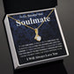 Gifts For Soulmate Birthday Gifts From Husband Necklace Valentines Day, Necklace for Future Soulmate, Wedding Valentine Jewelry for Wife Necklace Gifts from Husband - Soulmate Gift Necklace with Message Card and Gift Box Allruing Necklace