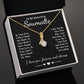 To My Beautiful Soulmate Necklace Gifts, Soulmate for Wife Birthday Gifts from Husband, Valentine for Women, Soulmate Gifts, Message Card and Necklace Gifts Box Gift Box Styles on Birthday, Wedding, Anniversary, Valentine Allruing Necklace