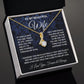 Soulmate Necklace Gifts From Husband, For Soulmate From Husband, Wife Gifts From Husband, Necklaces For Wife From Husband To My Wife Necklace Message Card and Necklace Gift Box Gift Box Styles on Birthday, Wedding, Anniversary, Valentine Allruing Necklace